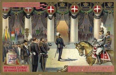 Patriotic visit to the Pantheon, Rome by European School